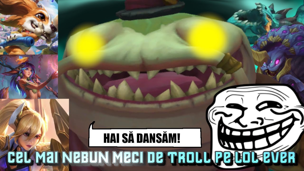 LOL Romania (Ranked Flex)-(Cel mai nebun meci de troll EVER)