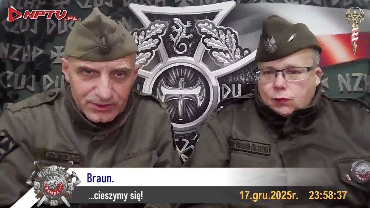 Braun. Śr. 17.12.2025r. W.Olszański, M.Osadowski Rodacy Kamraci NPTV.pl