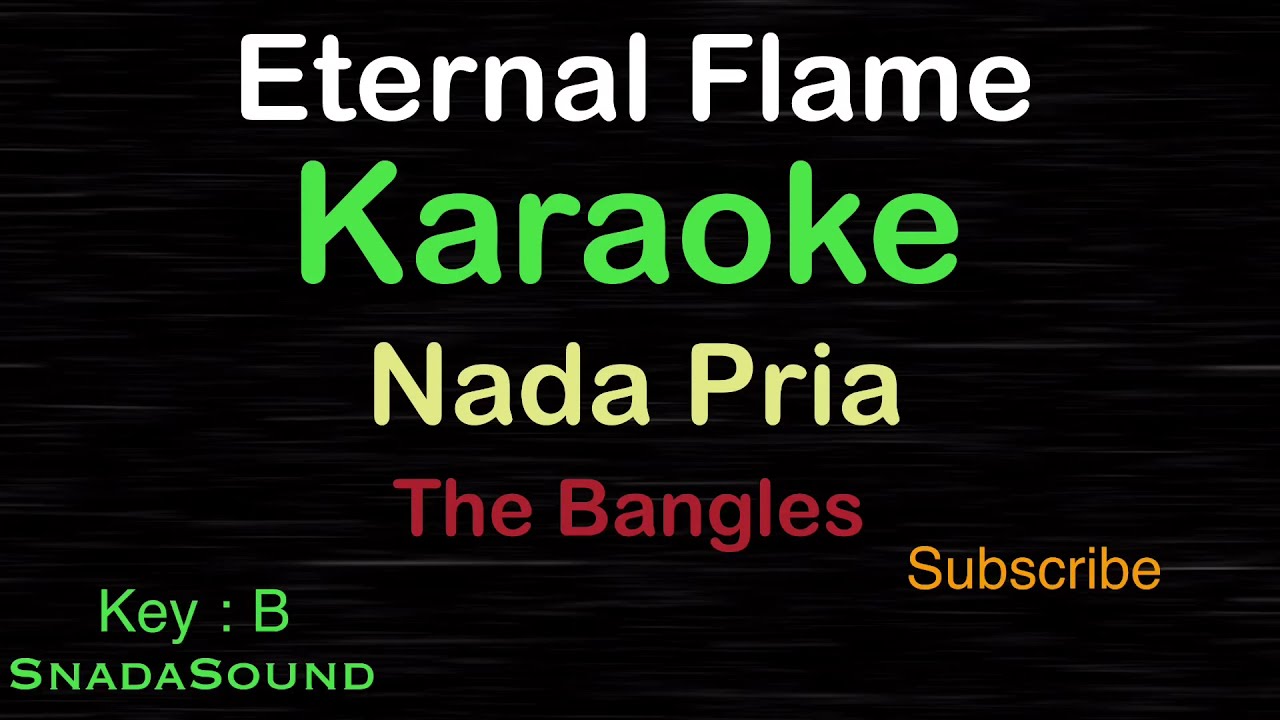 ETERNAL FLAME-The Bangles|KARAOKE NADA PRIA​⁠ -Male-Cowok-Laki-laki@ucokku