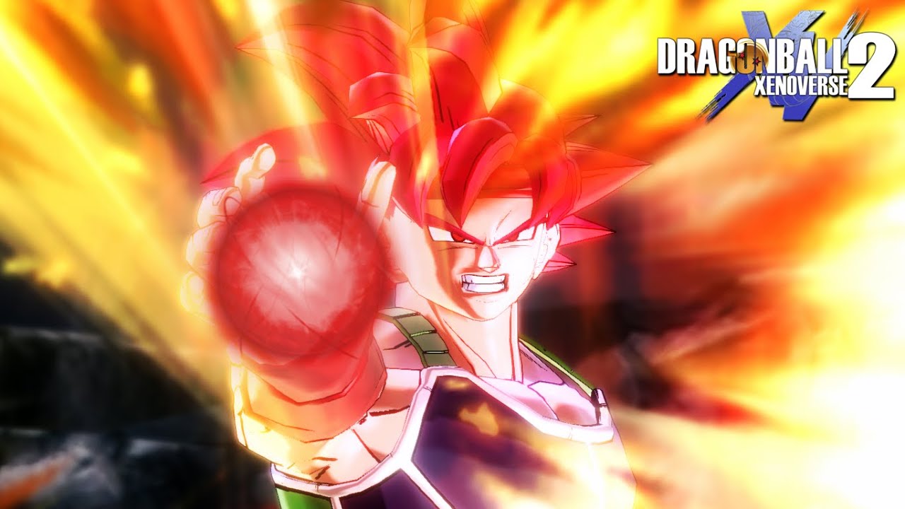 Father of a GOD! NEW Super Saiyan GOD Bardock in Dragon Ball Xenoverse 2 [w/SSB Transformation]