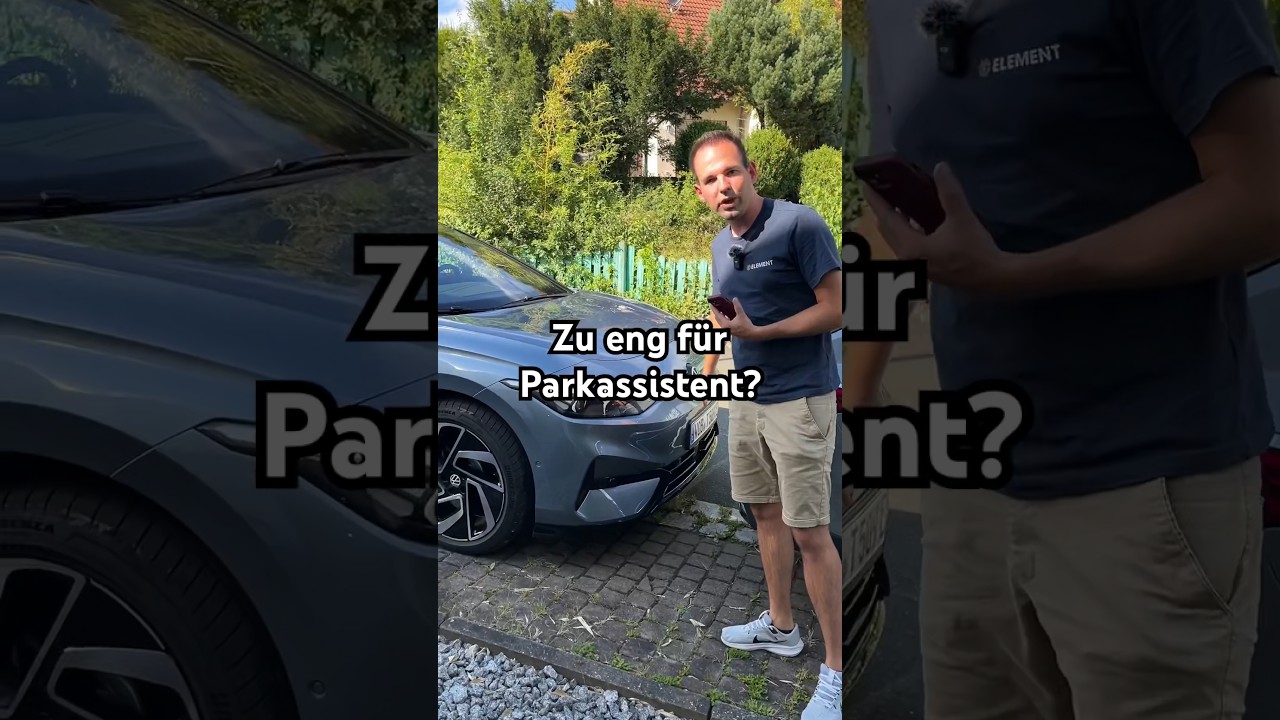 Dreist Eingeparkt - remote ausparken im VW ID.7 Tourer