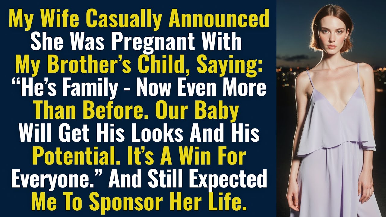 My Wife Casually Announced She Was Pregnant With My Brother’s Child, Saying: “He’s Family…