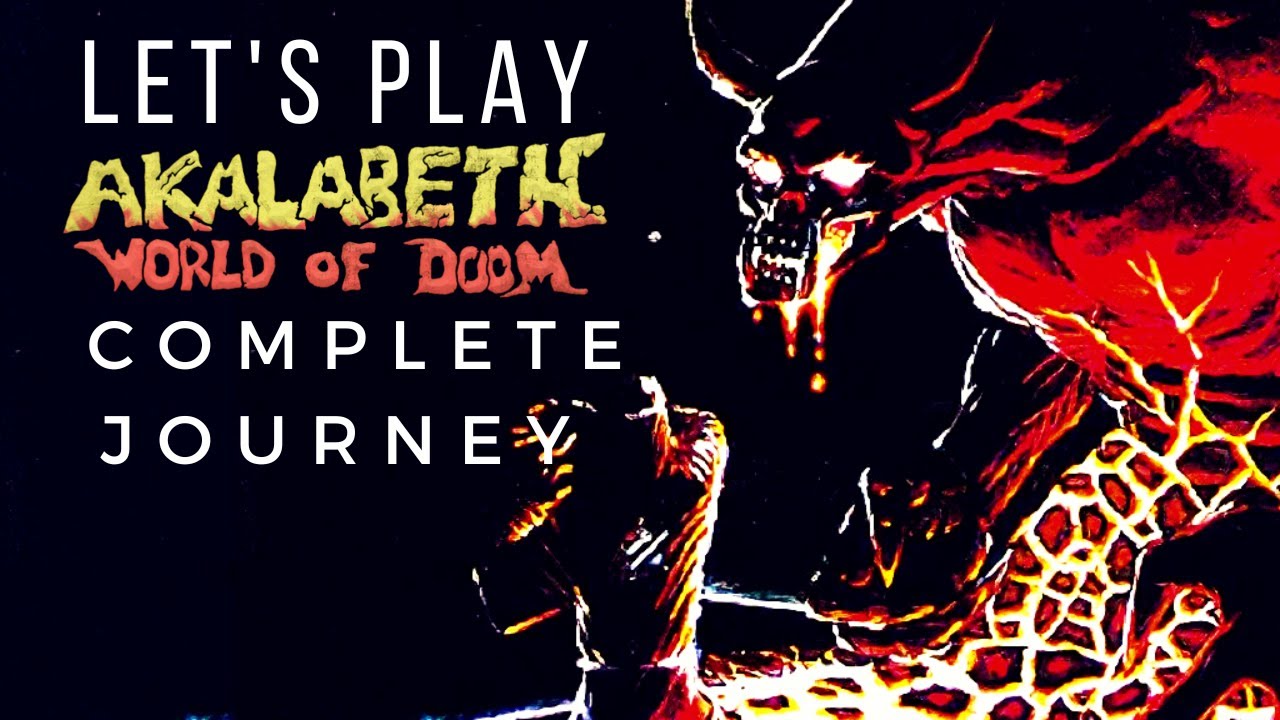 The Complete Journey | Let's Play Akalabeth: World of Doom! Hardest Difficulty