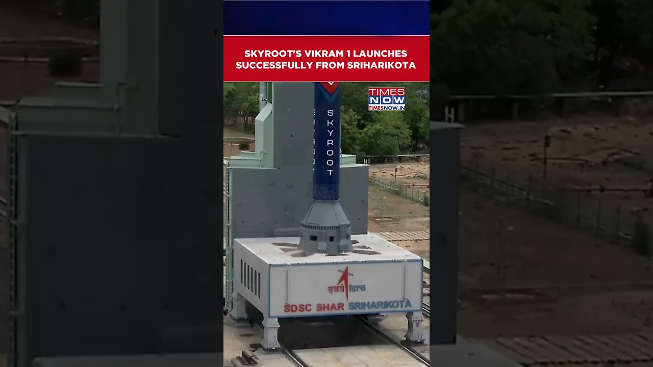 Skyroot's Vikram 1 Launches Successfully From Sriharikota, India&rsquo;s 1st Private Rocket Reaches Space