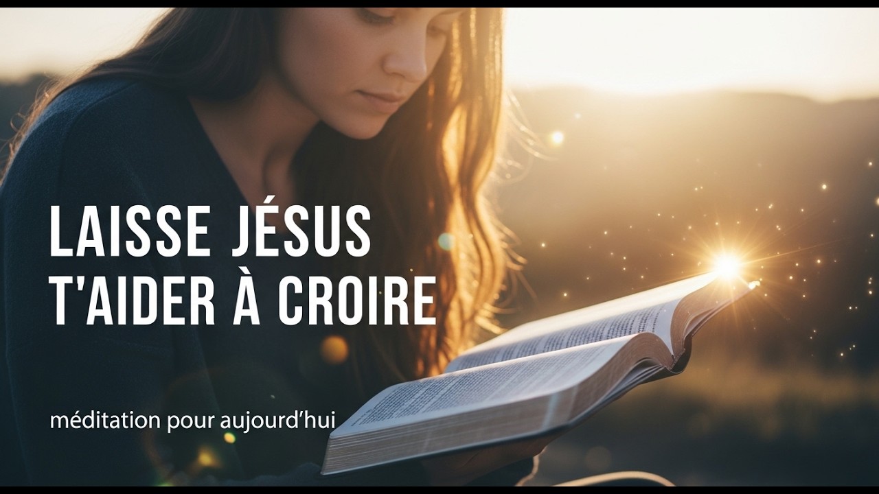 Laisse Jésus t’aider à croire - Méditation Quotidienne