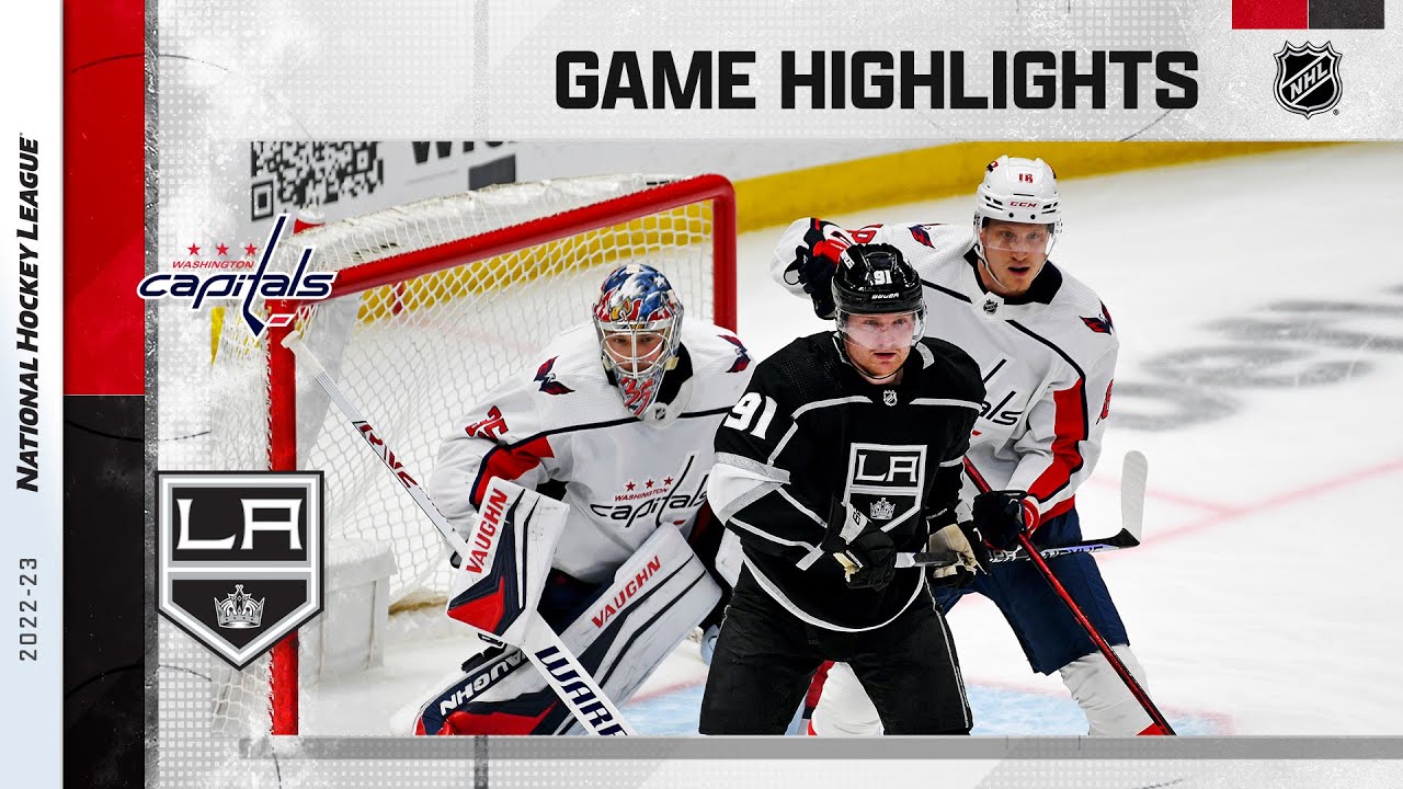Capitals @ Kings 3/6 | NHL Highlights 2023