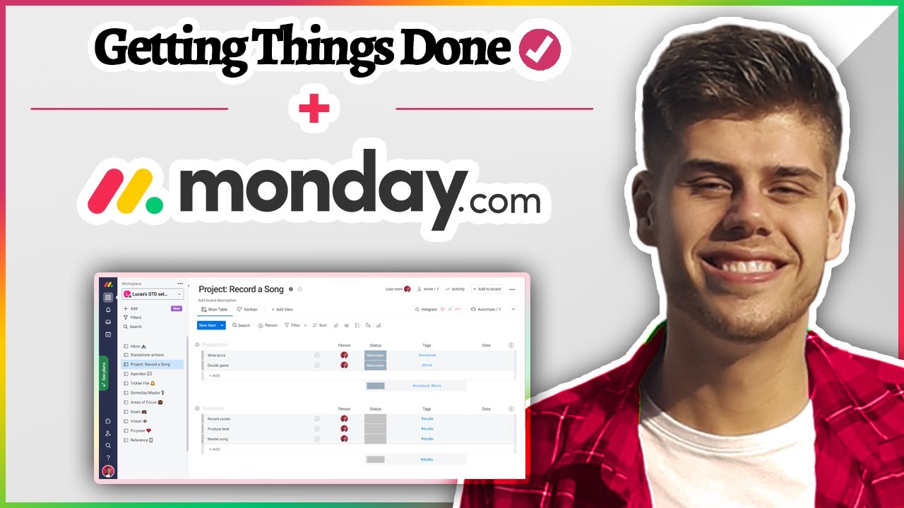 Как использовать MONDAY.COM для достижения целей (GTD)