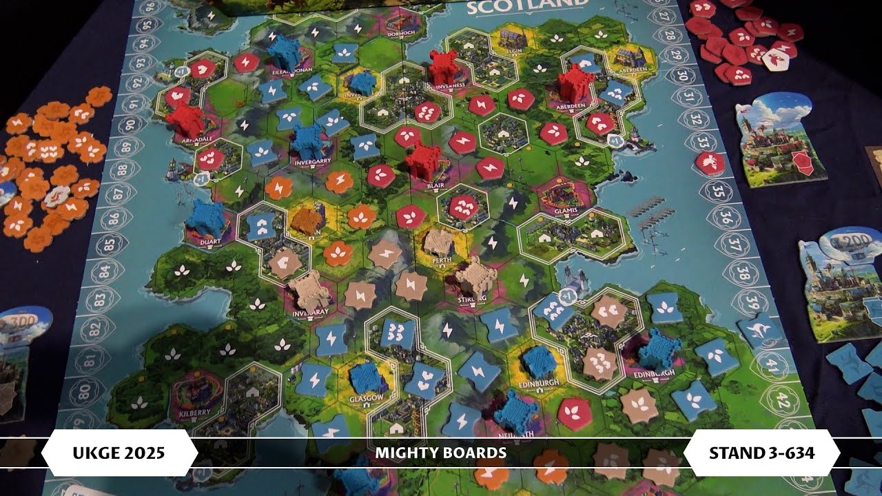 Rebuild Scotland And Beat Your Rival Clans in Rebirth By Mighty Boards | Stand 3-634