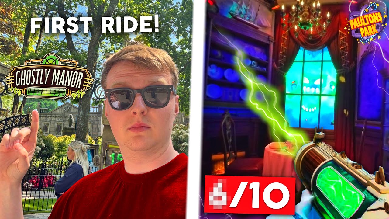 Ghostly Manor REVIEW &ndash; Paultons Park&rsquo;s Spookiest New Ride