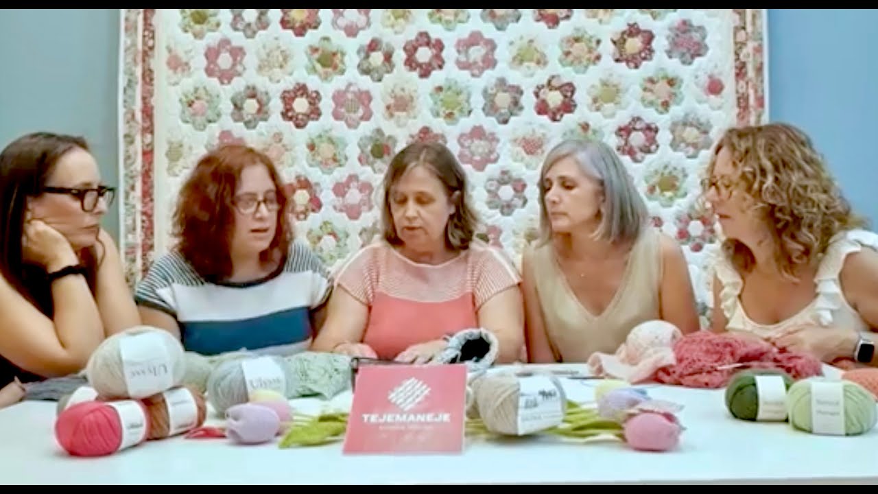 Chaqueta por piezas, costuras invisibles, chal de 1 madeja y entrevista a Esther Lara | Tejemaneje 1