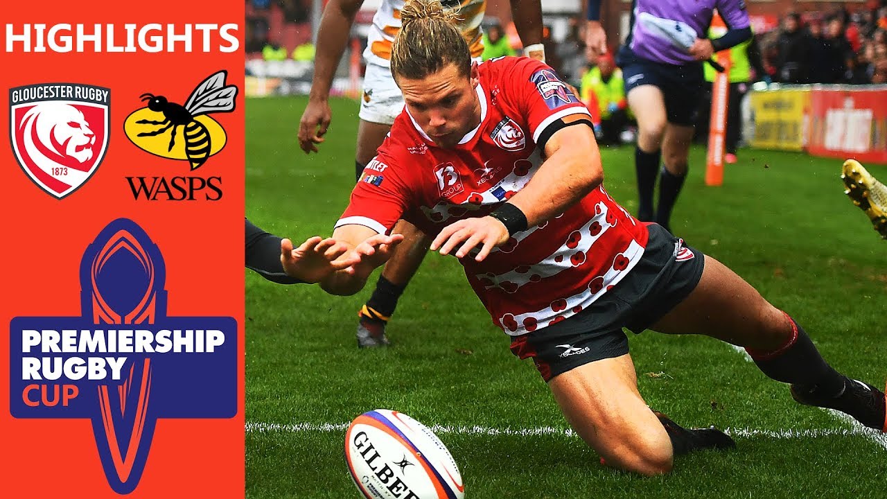 Gloucester Rugby v Wasps | Premiership Rugby Cup