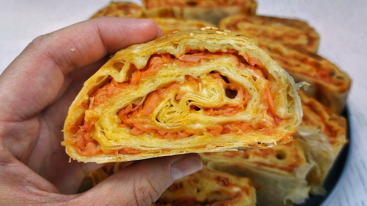 Pizza rolat od gotovih kora