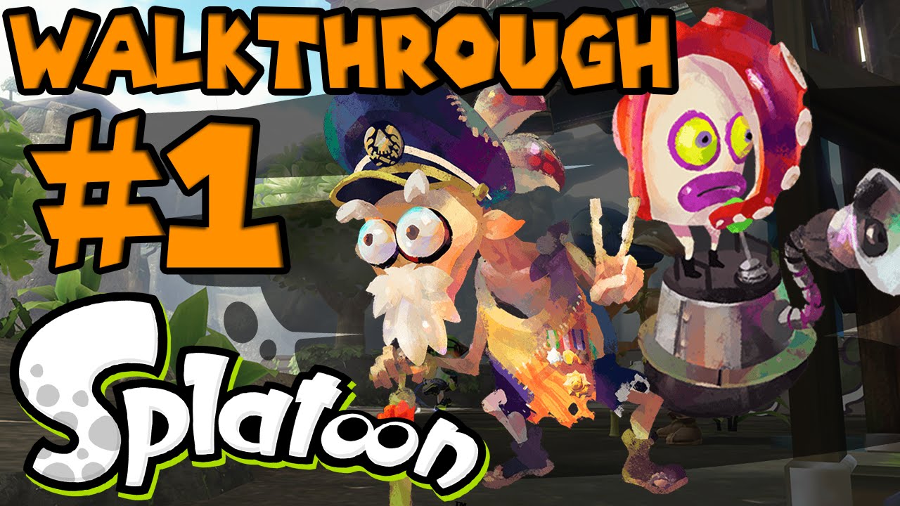 AnimeBroMii: SPLATOON GAMEPLAY !! Walkthrough 1!! HD