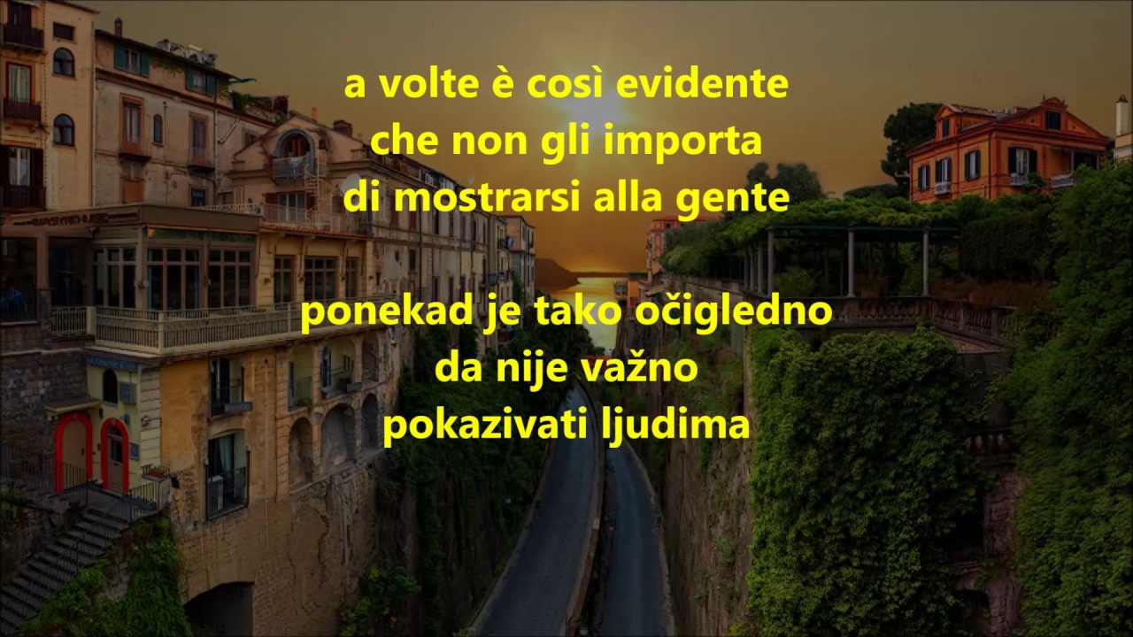 Eros Ramazzotti - Ma che bello questo amore (prevod na srpski)