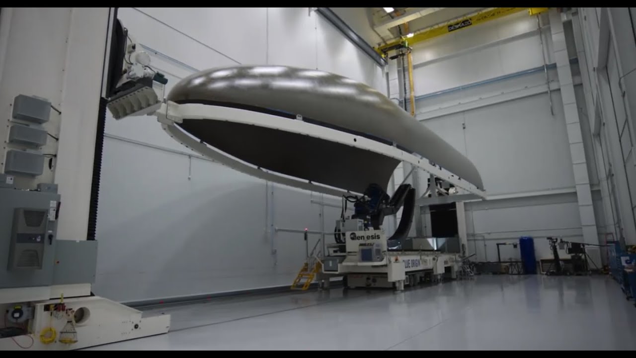Inside look at the New Glenn 7 meter fairing