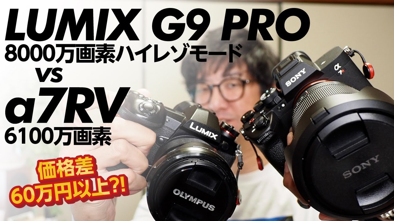 LUMIX G9 PRO 8000万画素ハイレゾモード vs α7R Vリアル6100万画素 191
