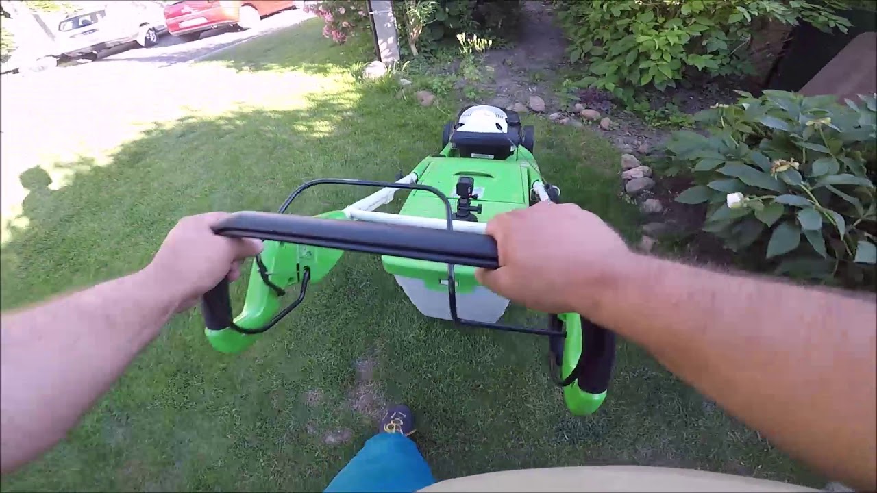 Viking 650 VS old school lawn mower, first ride