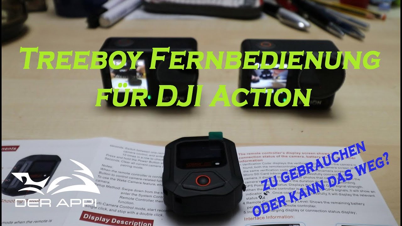 Günstige Fernbedienung für DJI Osmo Action - taugt die was?