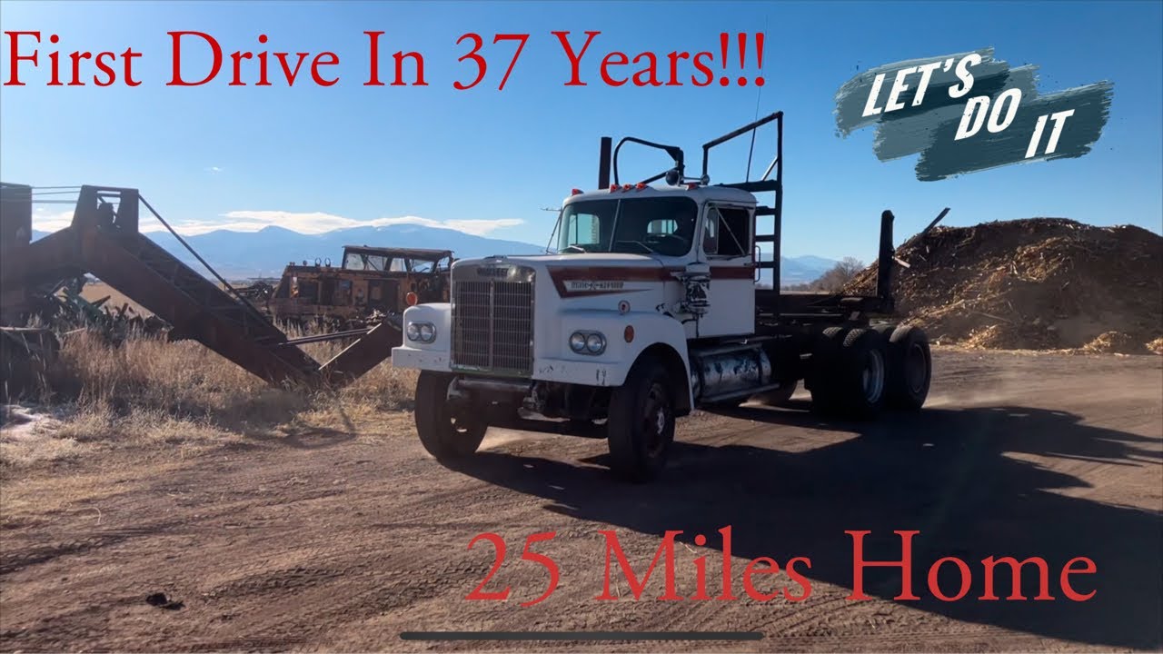 Western-Star semi. Parked 37 years! Will it drive? 1674 cat