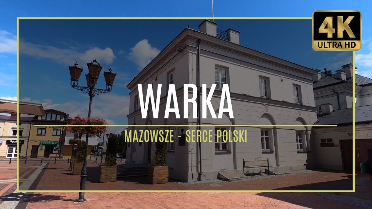 MAZOWSZE [4K] – WARKA – spacerem + z lotu ptaka (#10 autorski przewodnik po zabytkach i atrakcjach)