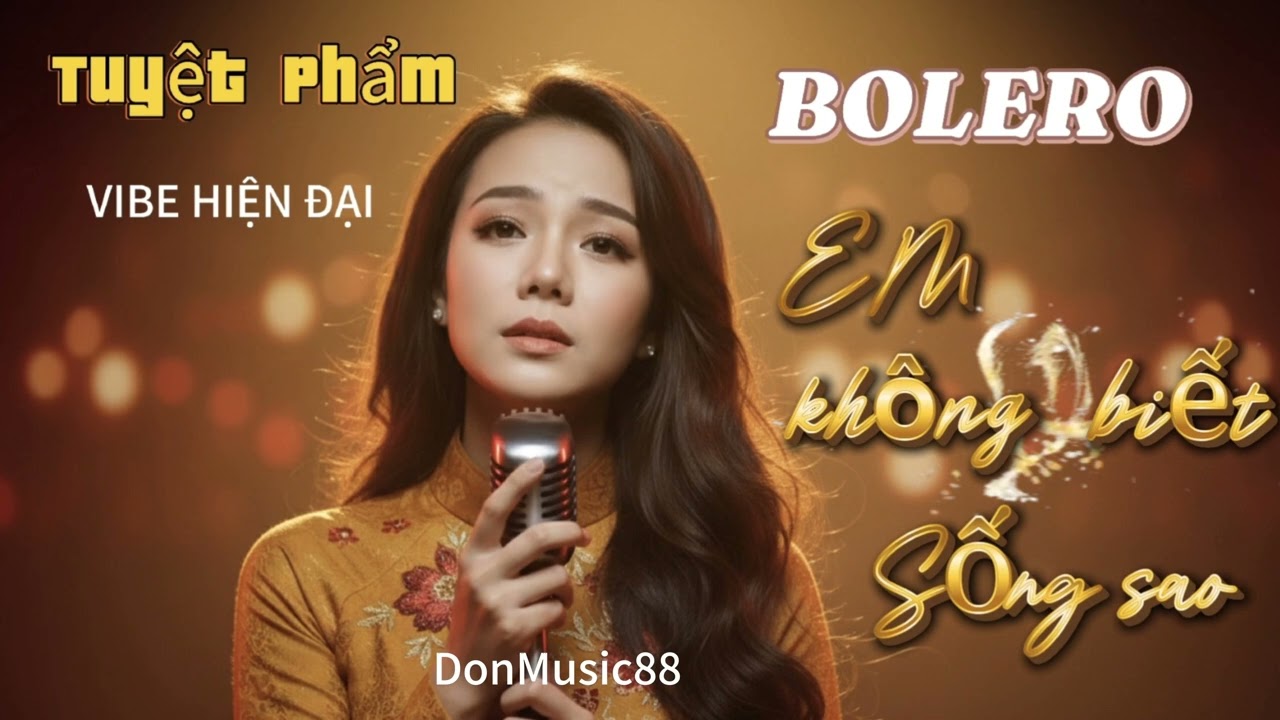 EM KHÔNG BIẾT SỐNG SAO - BOLERO MỚI 2026