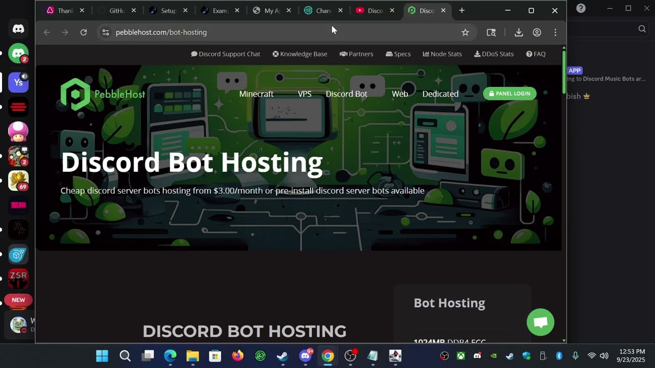 YouTube Tutorial: How To Host/Make your own DIY Discord YouTube music bot in 2025!!!