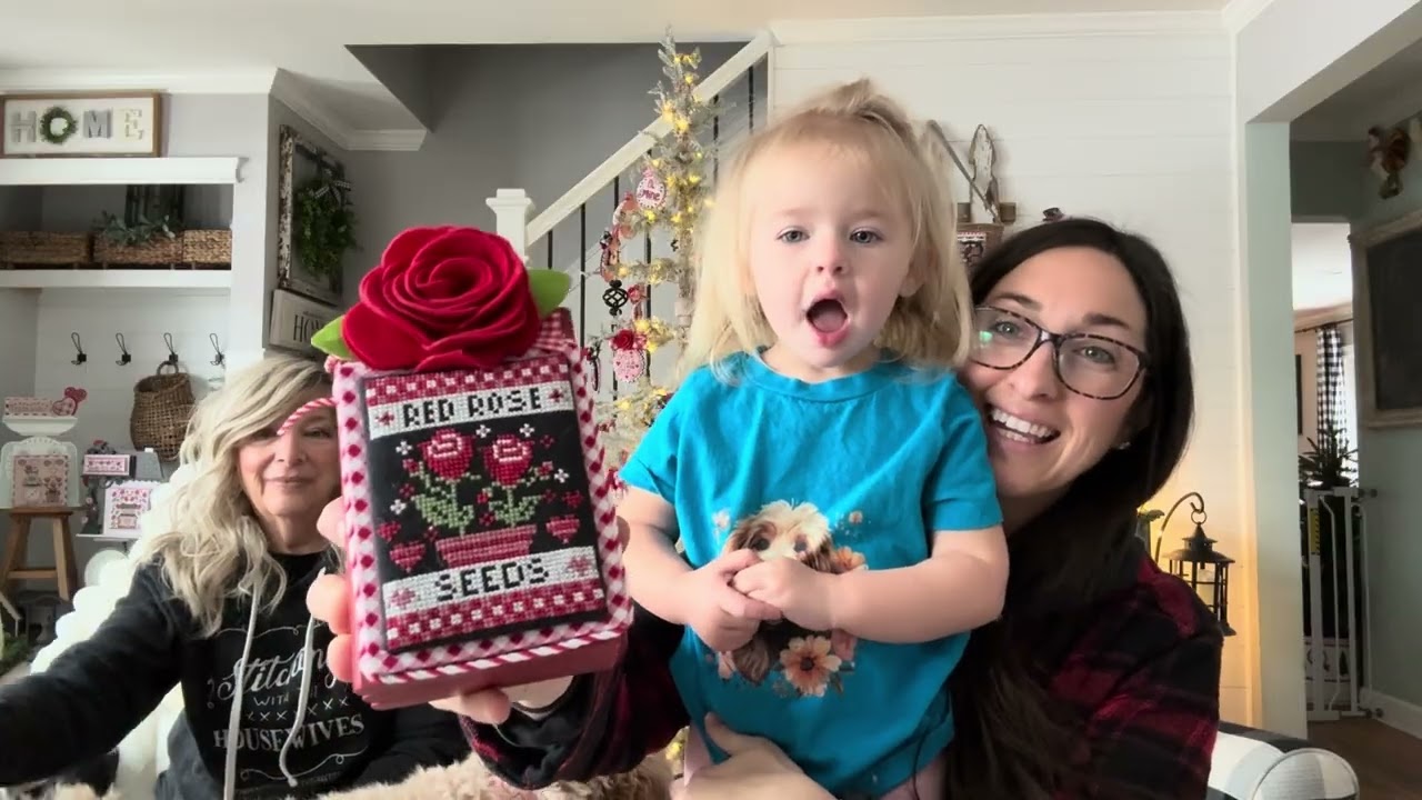 Flosstube #437:Priscilla & Chelsea-The Real Housewives of Cross Stitch 