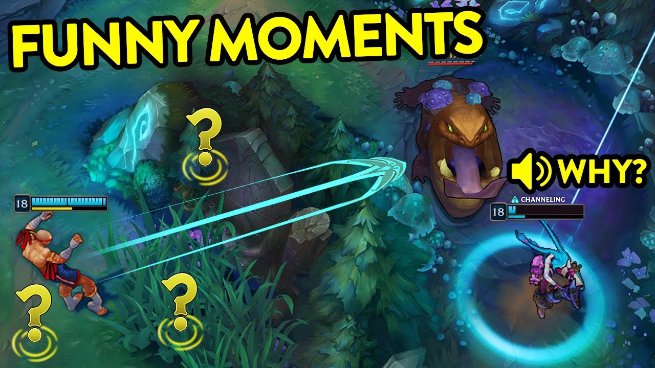 WATCH and TRY TO STOP LAUGHING - Super FUNNY Moments (League of Legends)
