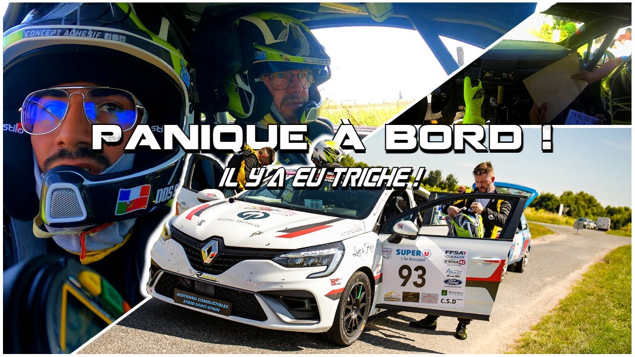Rallye des vins de chinon 2023 - es4 / Panique à bord ! [Caméras embarquées]