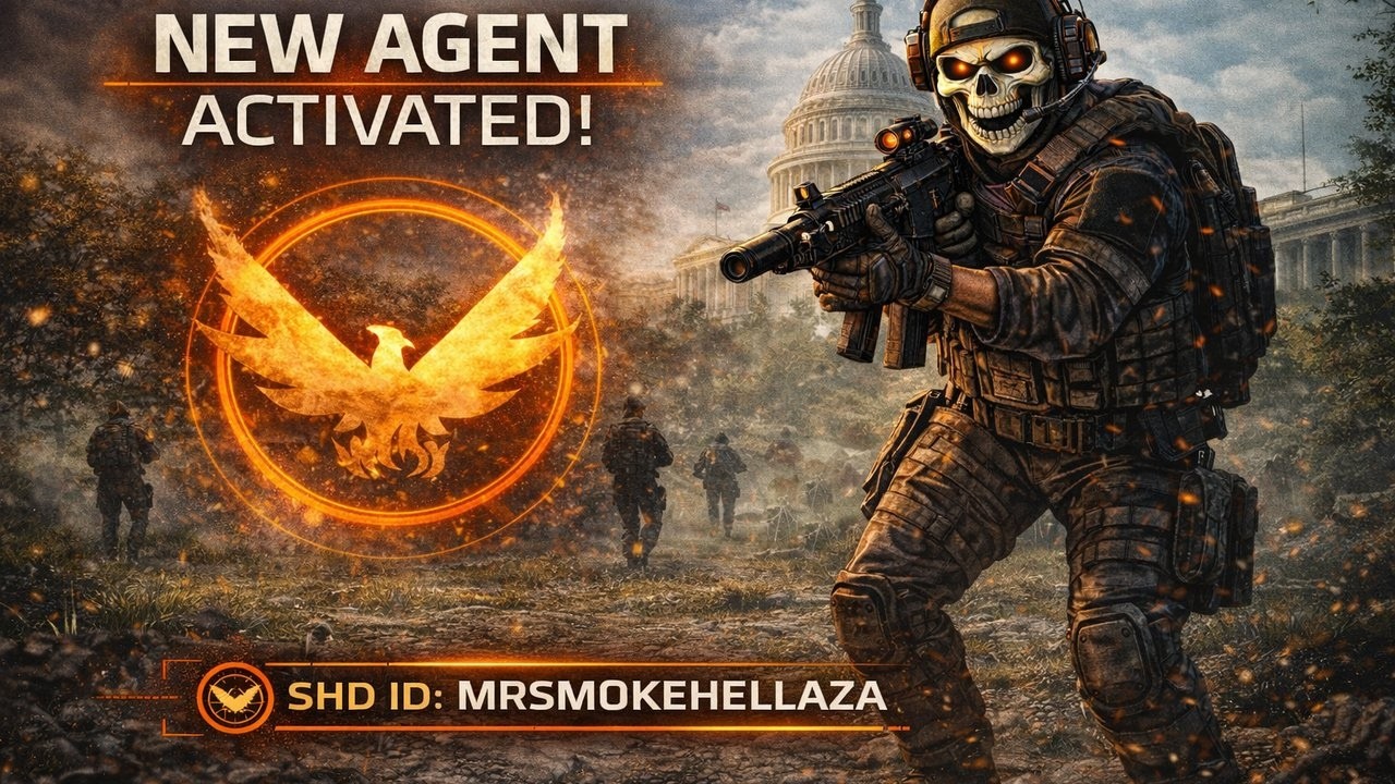 New Agent Activated!|The Division 2 Playtrough Episode 1|MrSmokeHellaZa