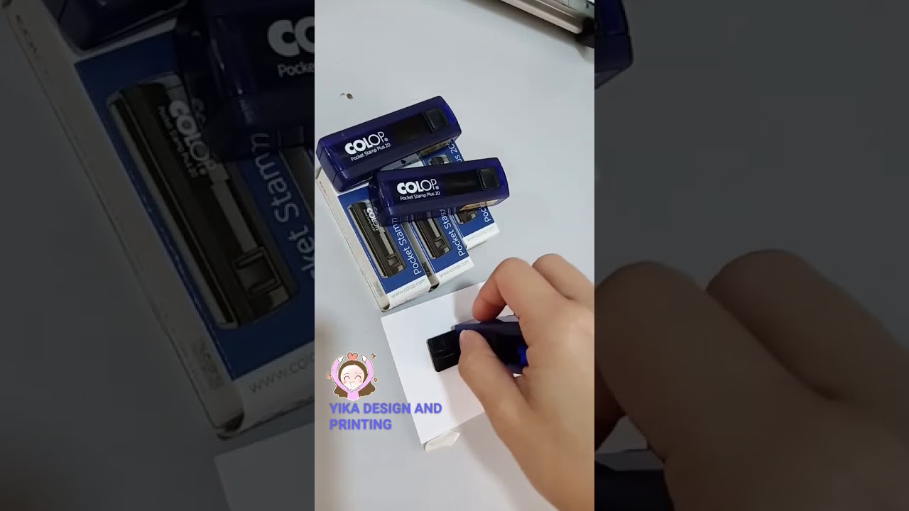 COLOP pocket 20 rubber stamp