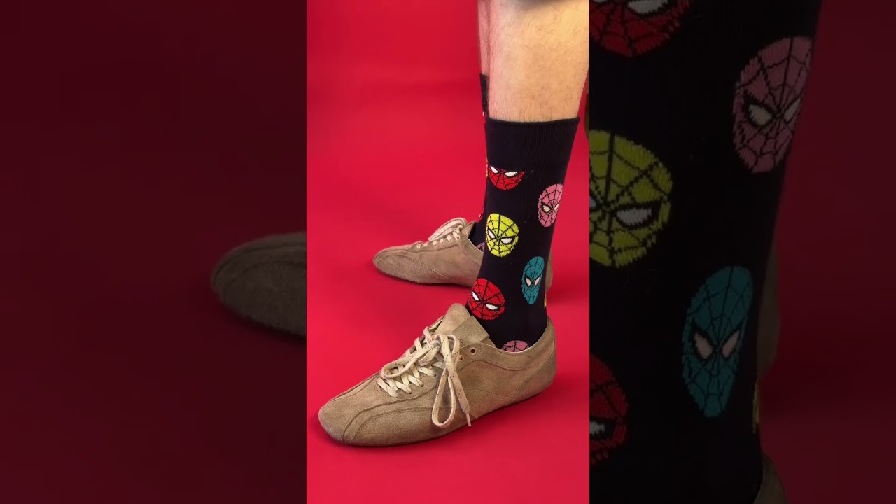 MARVEL Spider-Man | Happy Socks #marvel #spiderman #happysocks