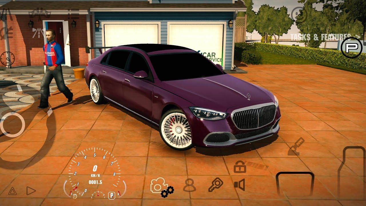 Mercedes-Maybach S 600 - CAR PARKING MULTIPLAYER  - ANDROID GAMEPLAY