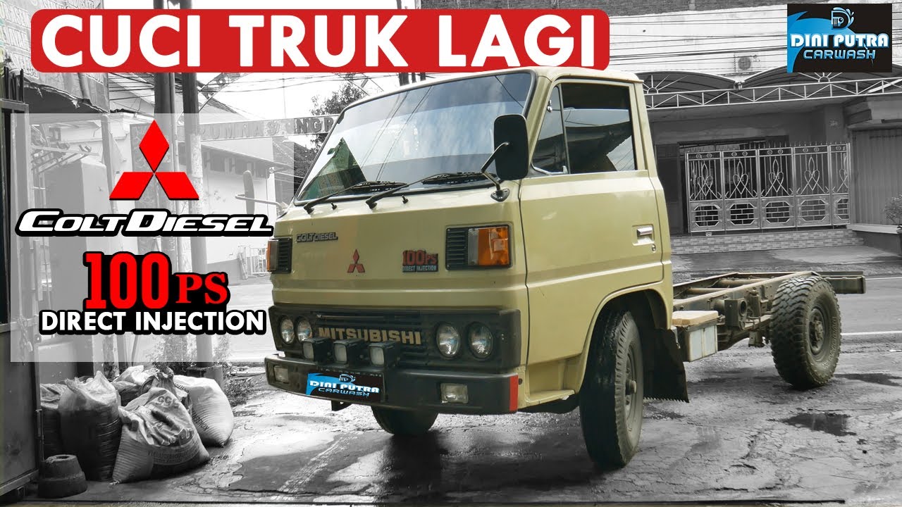 CUCI TRUK COLT DIESEL 100ps Full Cleaning