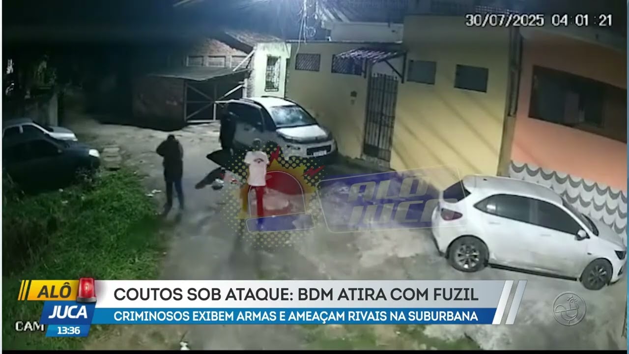 Coutos sobe ataque: BDM atira com fuzil | ALÔ JUCA | TV ARATU