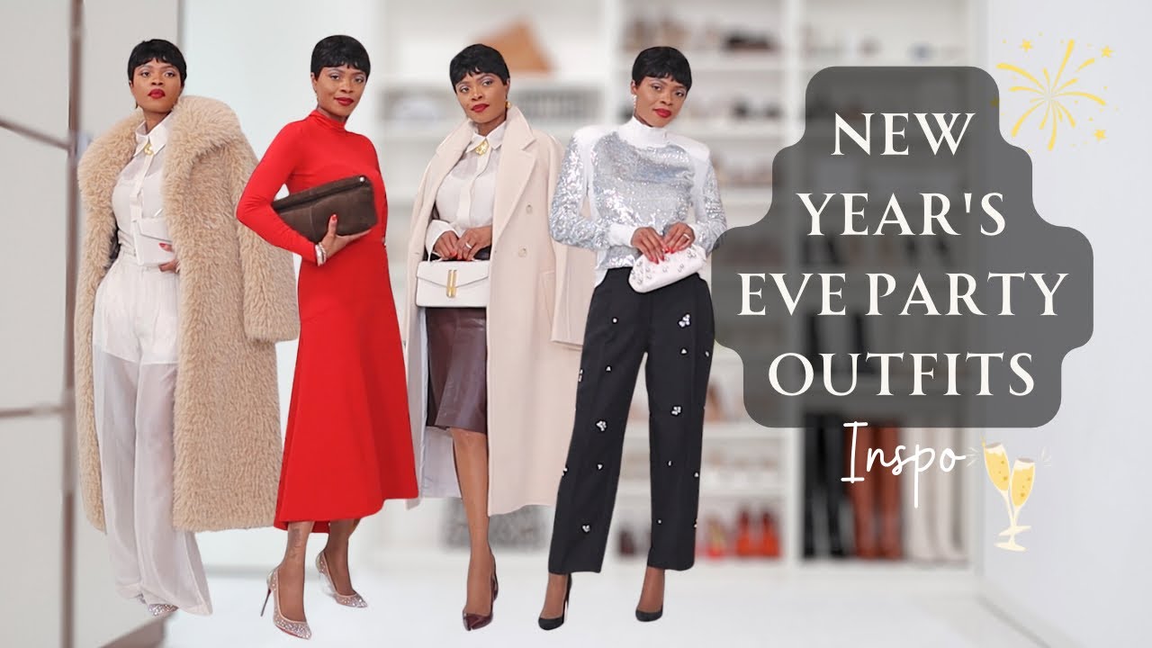 NEW YEAR’S EVE PARTY OUTFITS | Classy & Chic Outfit ideas | ama loves beauty