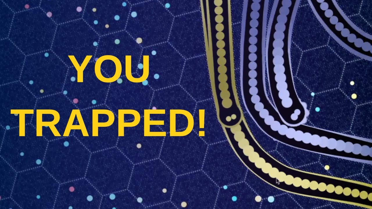 Insane Snake Circle Trap! in Gulper.io