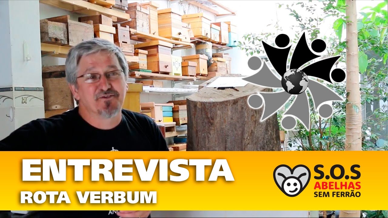 Entrevista Rota Verbum | Gerson Pinheiro  - SOS Abelhas Sem Ferrão