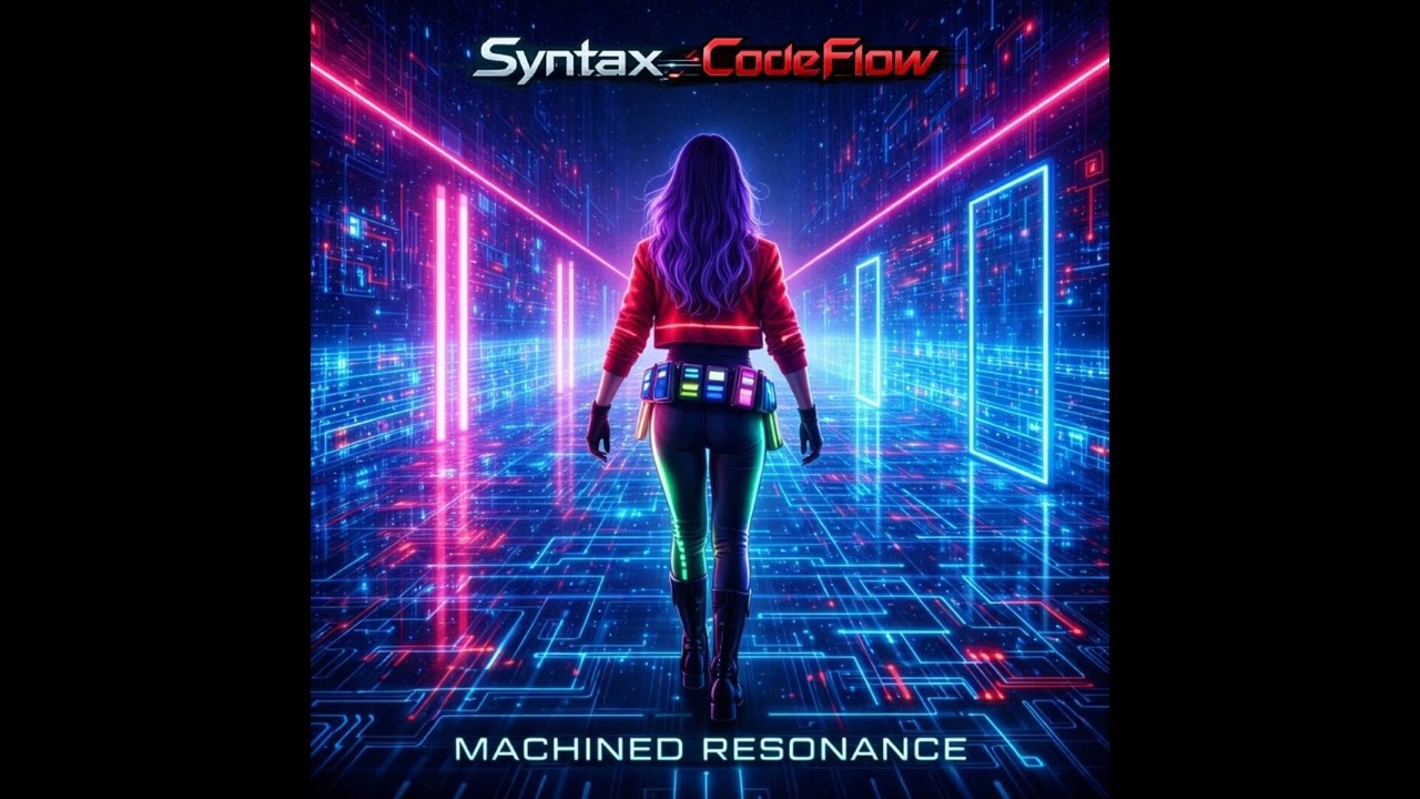 Syntax CodeFlow - Machined Resonance (EP, 2026) | Dreamvoid Records | Darksynth/Cyberpunk/Synthwave