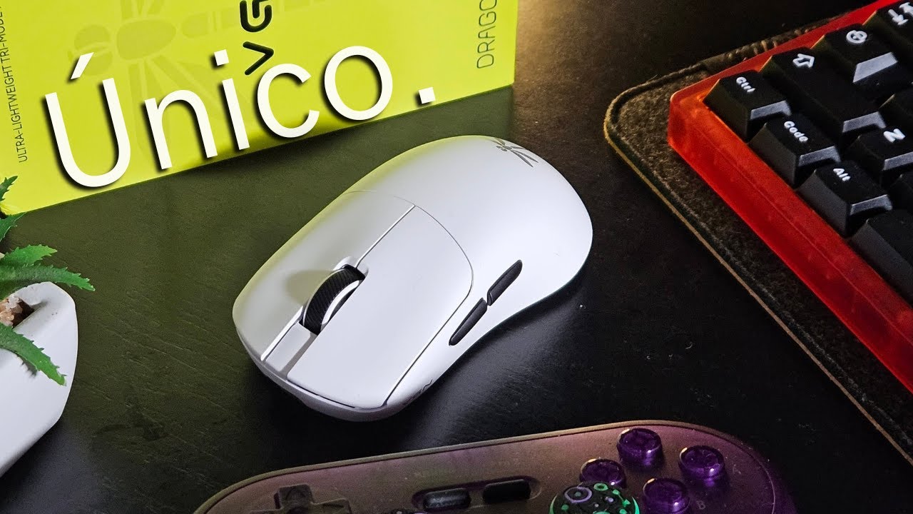 Um Mouse VGN com um Formato bem... Único - VGN Y2 Pro