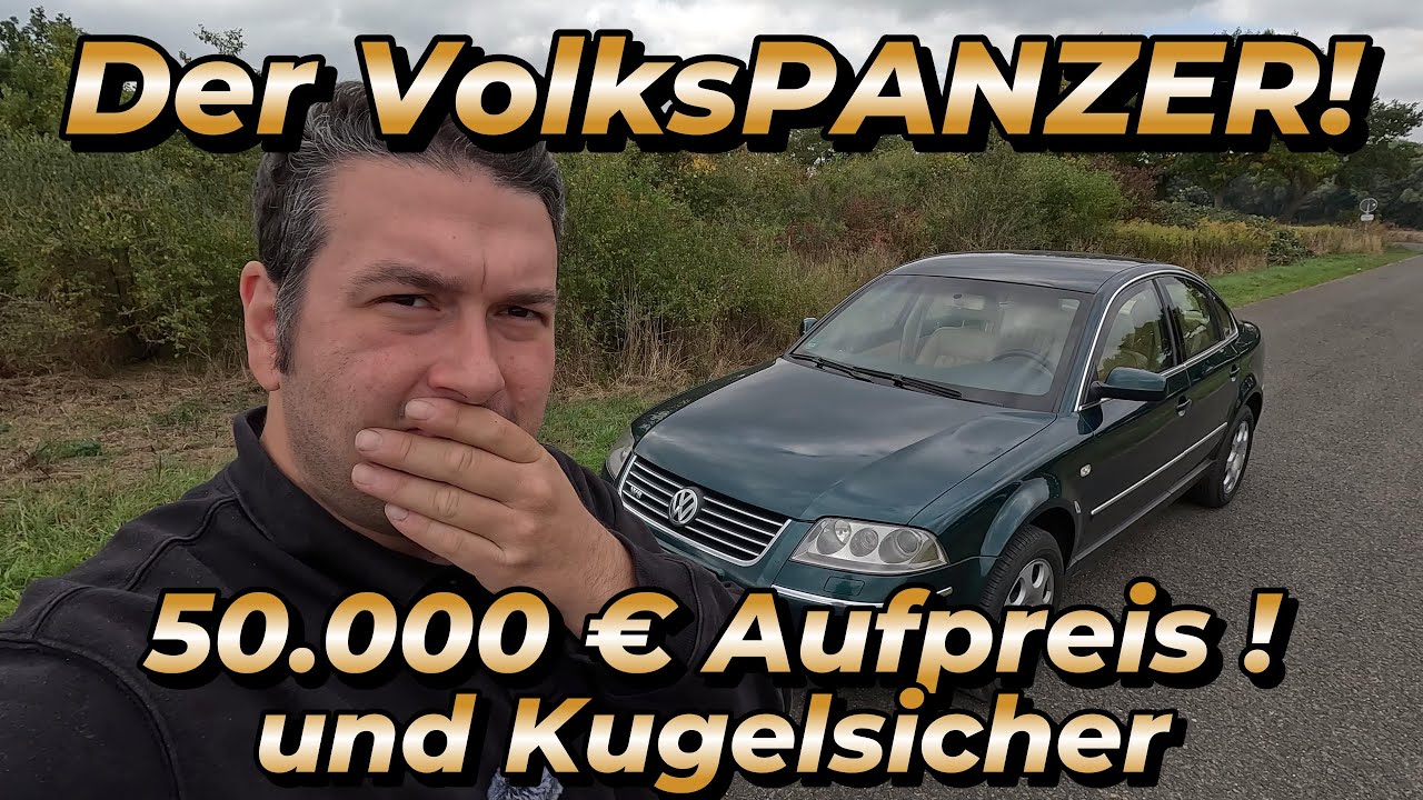 Seltener als jedes Hypercar! Der gepanzerte VW Passat W8 Protect!