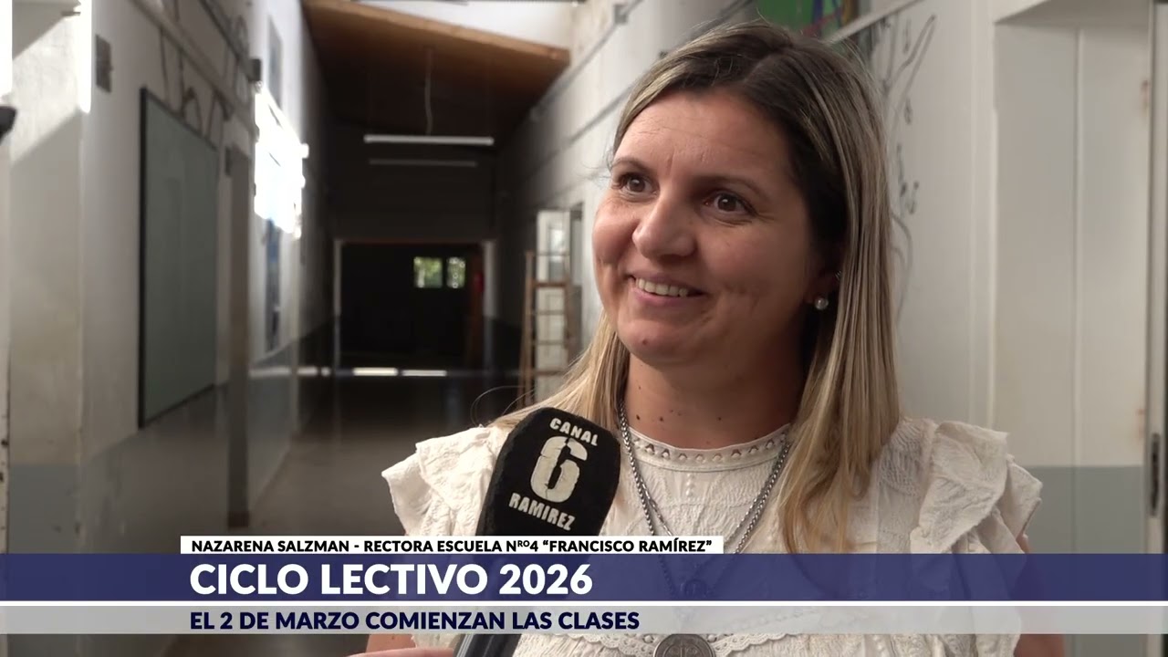 Escuela N°4  - El 2 de marzo comienzan las clases