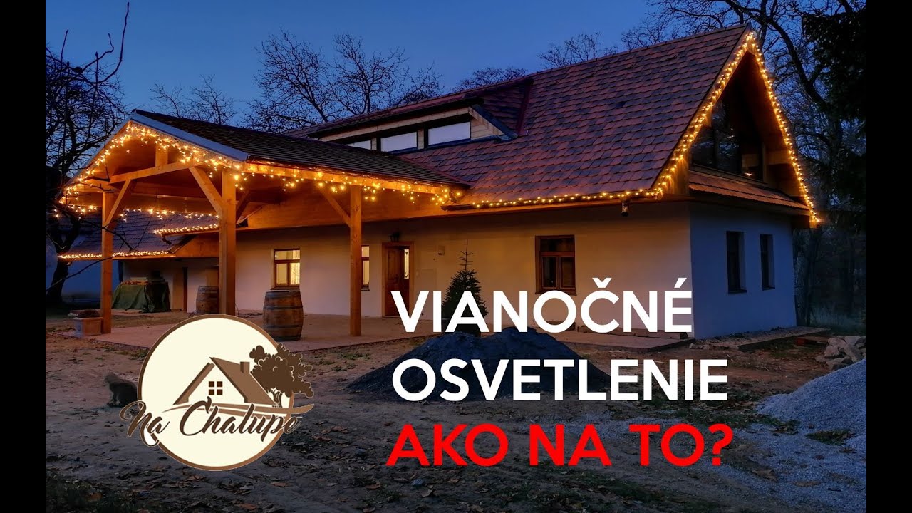 Vianočné osvetlenie - Na Chalupe