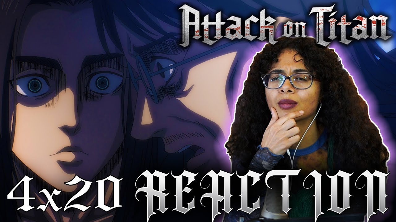 Attack on Titan 4x20 REACTION!! (THIS ONE HIT HARD) *Tears*