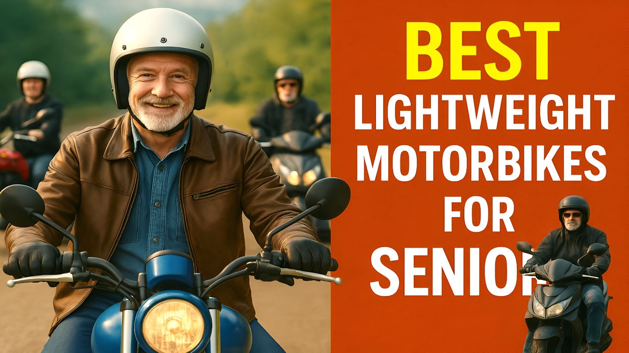 Top 7 Lightweight Comfortable Motorcycles For Seniors In 2025