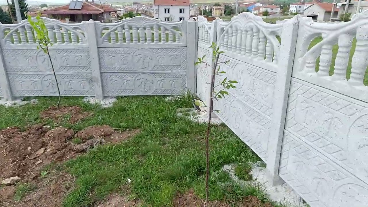 Prefabrik Duvar |  Beton Geçmeli Duvar | Uygun Fiyatlı Bahçe Duvarı İhsaniye