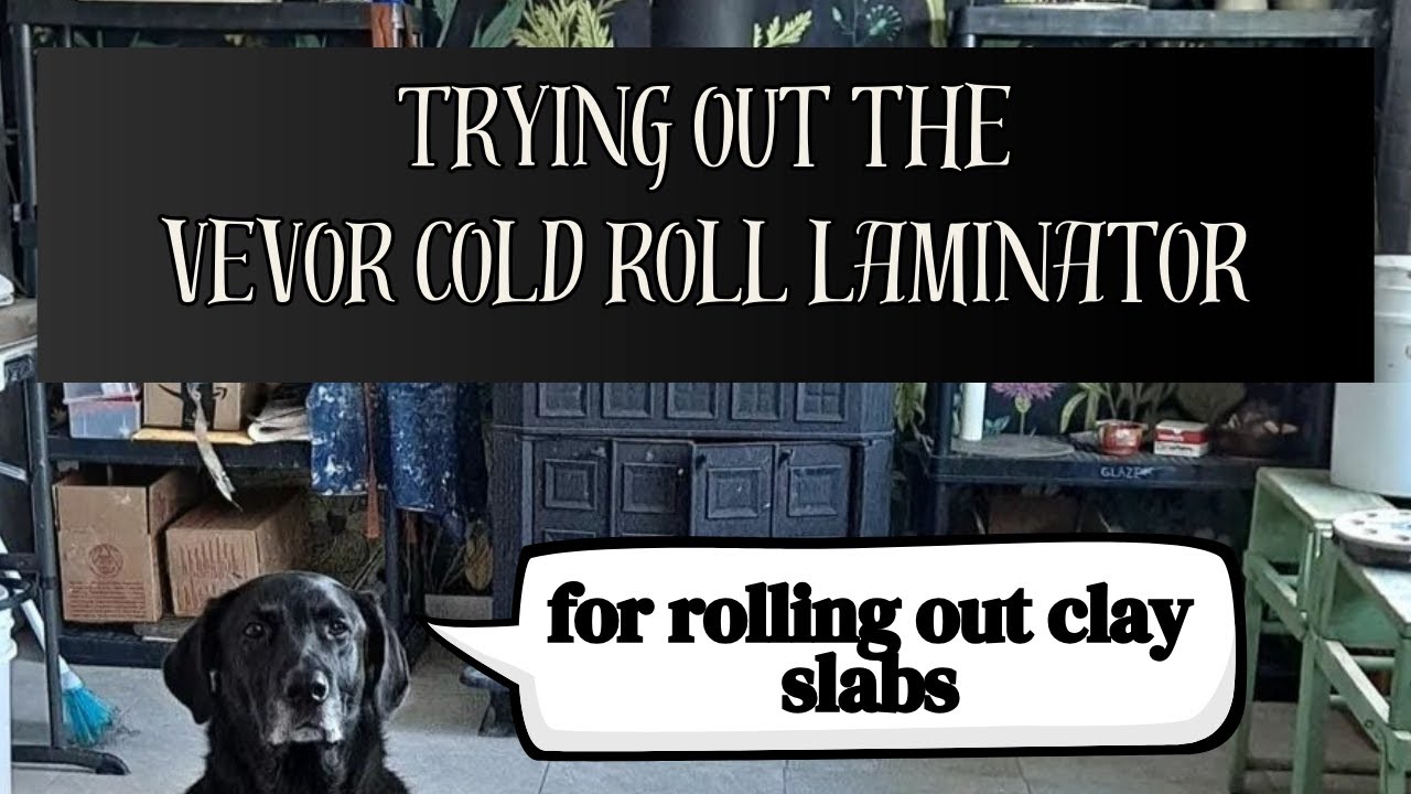 Using the Vevor Cold Laminator as a Slab Roller for Clay