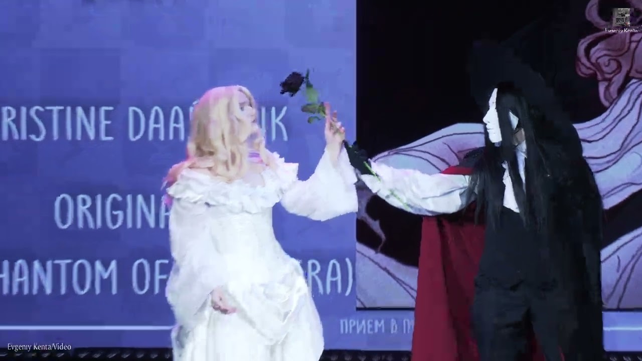Cosplay defile - Mudno Chuktor, Gray &mdash; Original (The Phantom of the Opera) &mdash; Christine Daa&eacute;, Erik