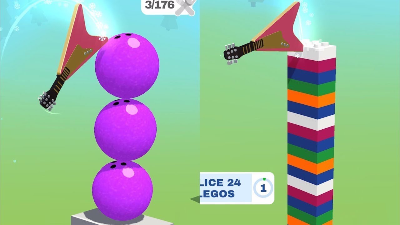 Slice It All - Very Satisfying And Relaxing ASMR Slicing Game