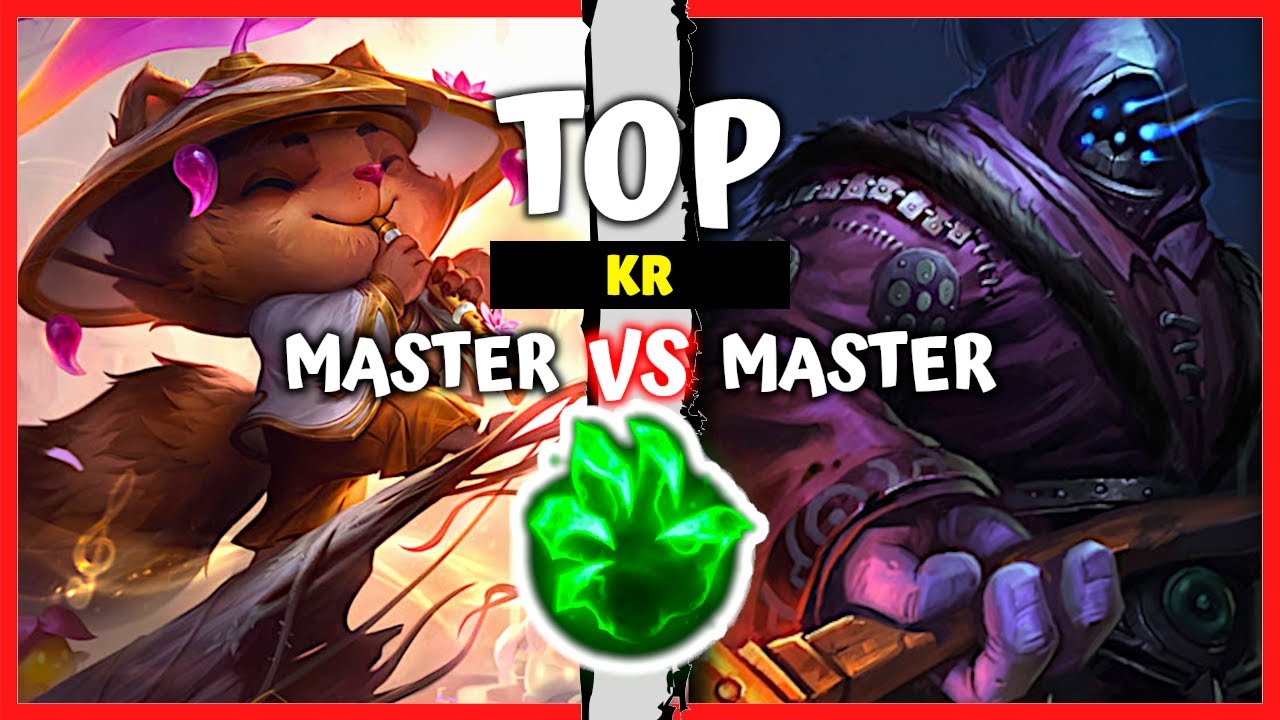 Korean Master Teemo Top vs Master Jax Main - KR Rank S11